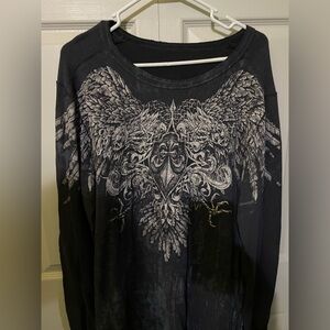 Affliction reversible men’s thermal 3XL